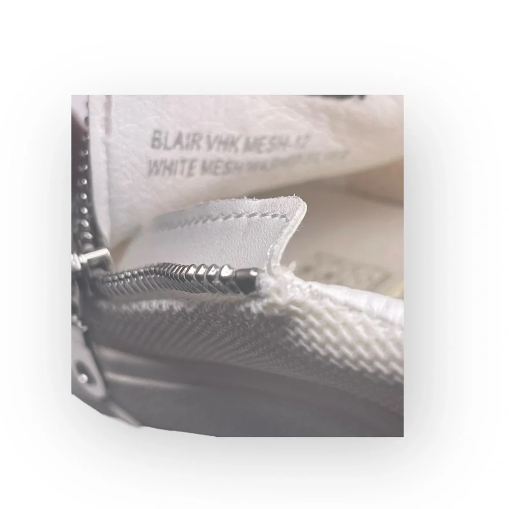 Vintage Havana 𖤐 Gita Star Sneakers 𖤐 Vegan Leather Silver Metallic Glitter 𖤐 12 - Picture 11 of 16